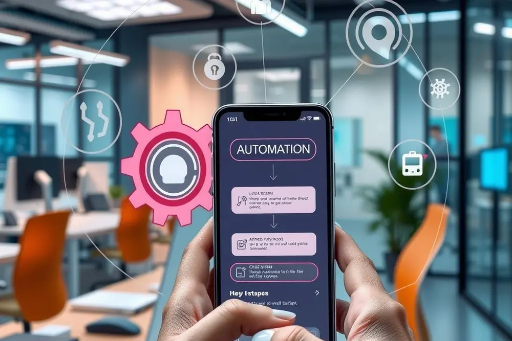 Automação para automatizar tarefas da empresa com WhatsApp Business em ambiente corporativo