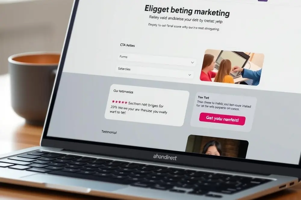 Elementos essenciais de uma landing page eficaz para conversão