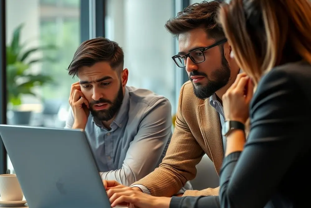 Equipe analisando dados sobre automação de atendimento para melhorar toque humano