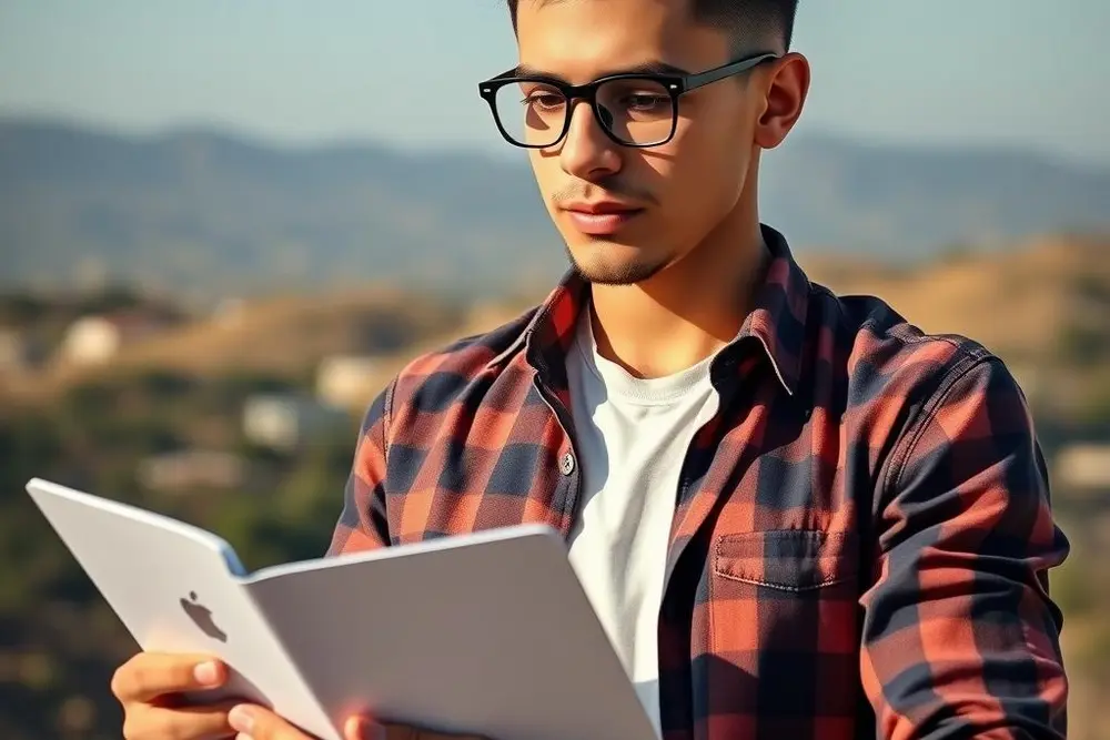 Jovem empreendedor estudando erros comuns ao usar tráfego pago para iniciantes