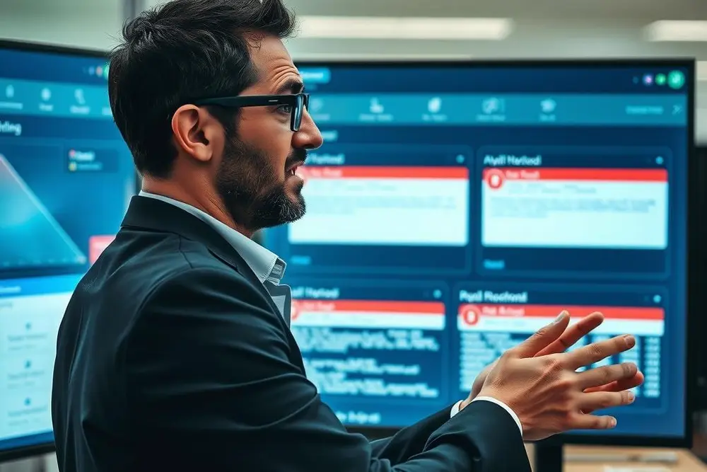 painel administrativo ideal para empresas mostrando erros comuns na escolha