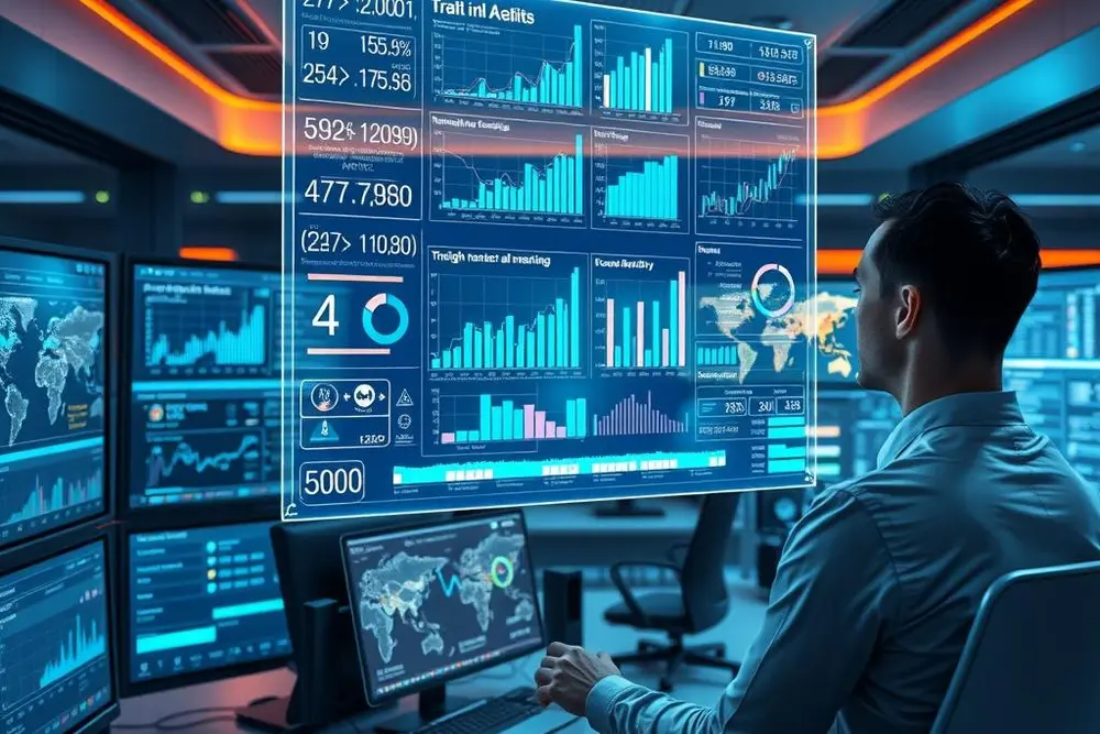Assistente de IA para finanças pessoais e marketing digital em empresa