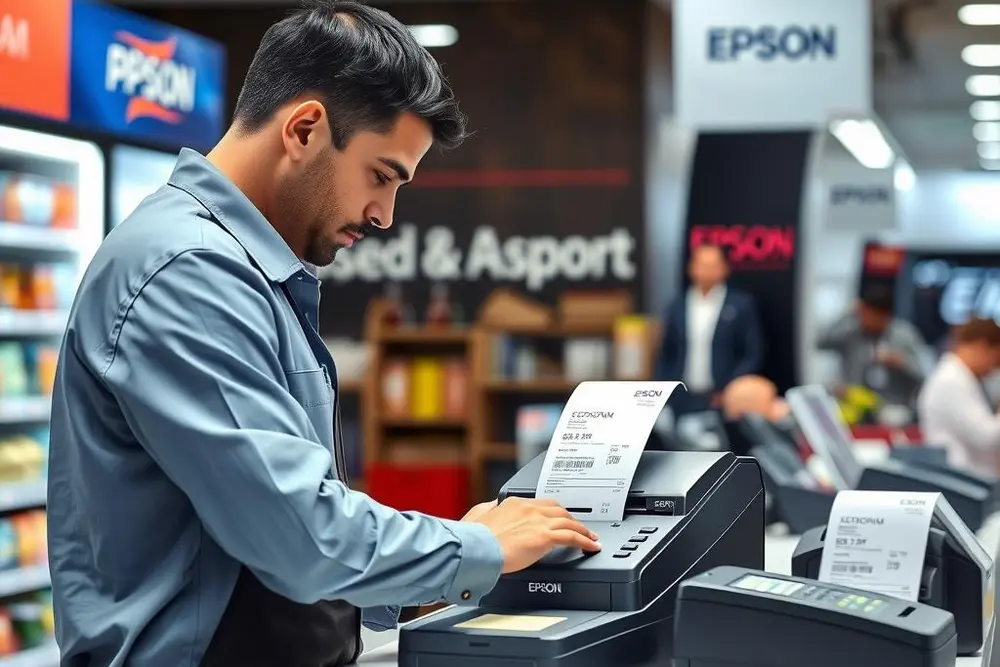 erro caixa de manutenção Epson prevenido com rotina de manutenção no PDV